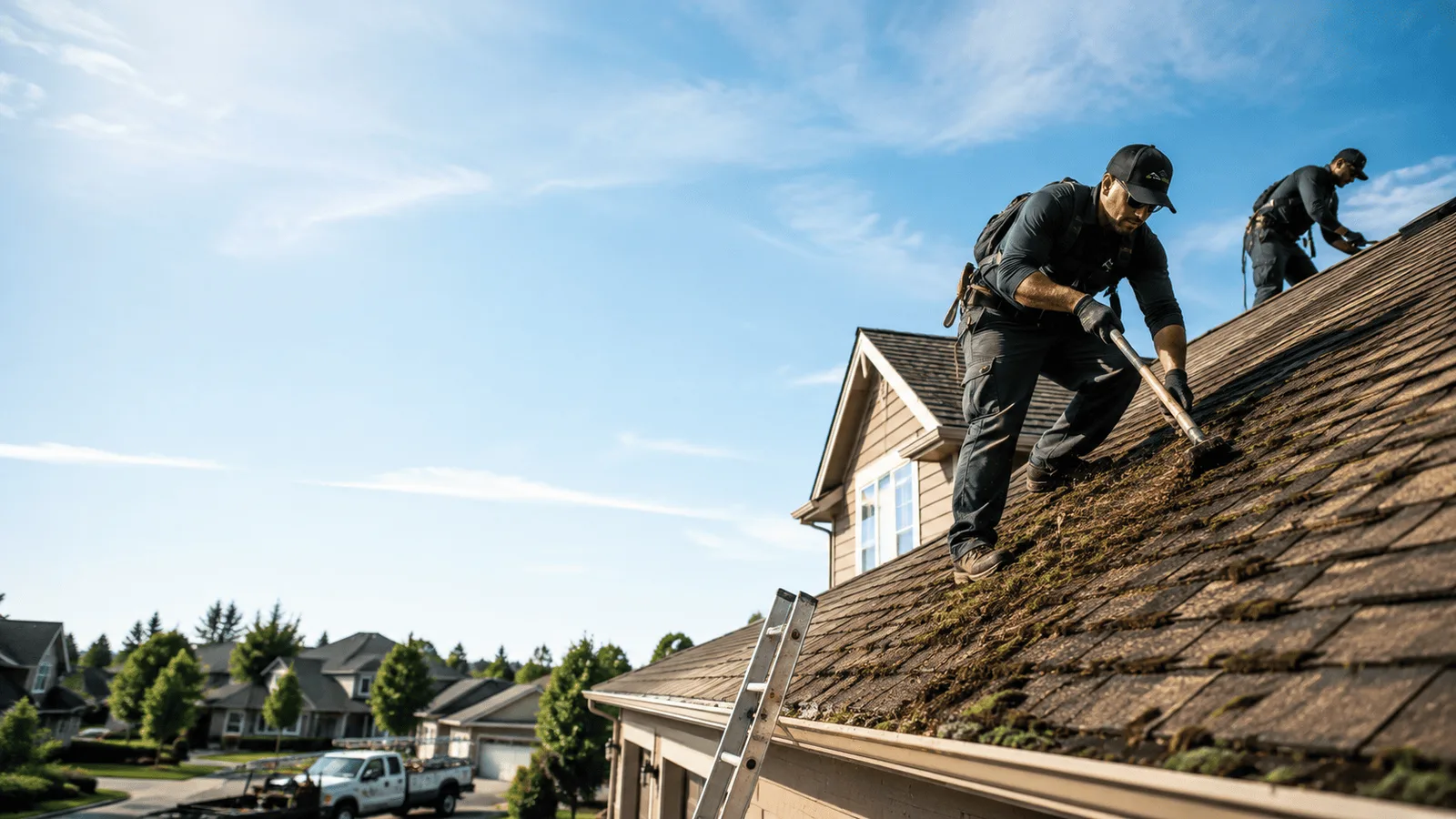 Roof Moss Removal in Chamisal, NM near me
